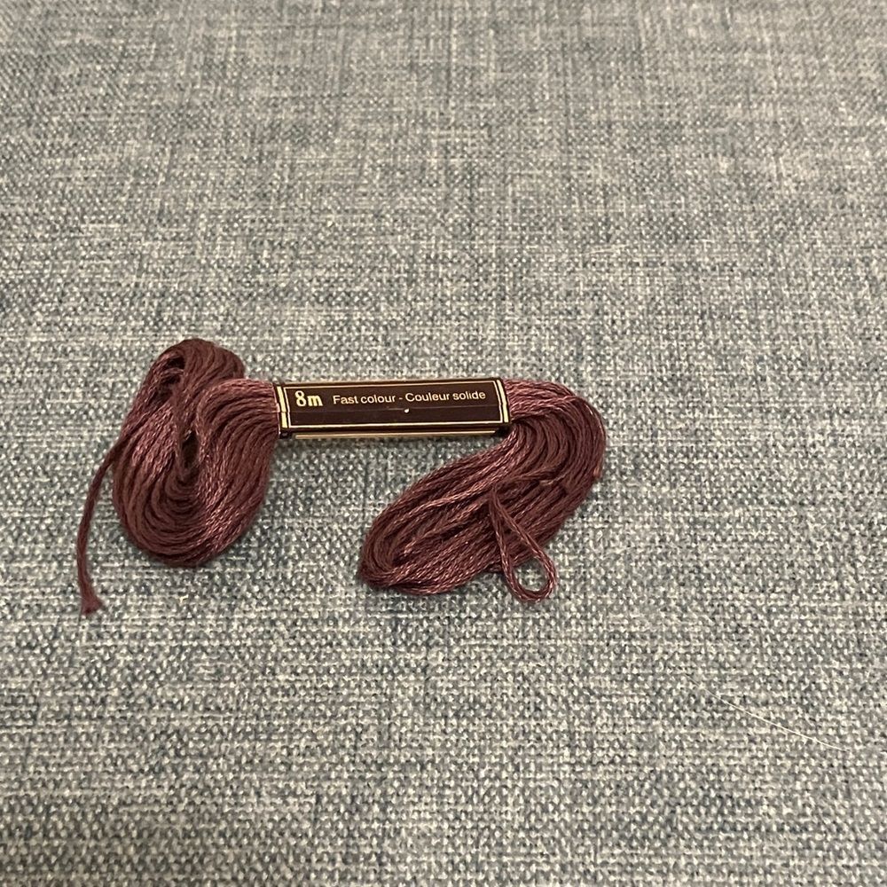 Brown Needlepoint Thread Yarn